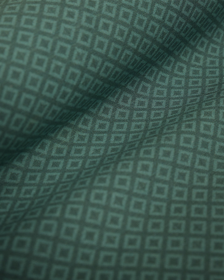 Digital Print Kurta |  Green